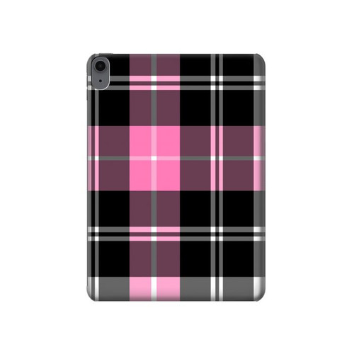 W3091 Pink Plaid Pattern Tablet Case Cover Custodia per iPad Air (2022, 2020), Air 11 (2024,2025), Pro 11 (2022)