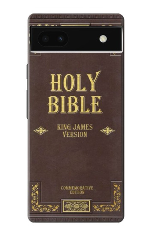 W2889 Holy Bible Cover King James Version Case Cover Custodia e Flip Case per Google Pixel 6a W2889 Holy Bible Cover King James Version Case Cover Custodia e Flip Case per Google Pixel 6a
