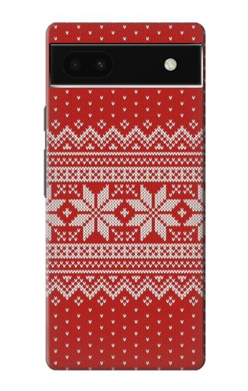 W3384 Winter Seamless Knitting Pattern Case Cover Custodia e Flip Case per Google Pixel 6a