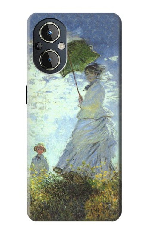W2415 Claude Monet Woman with a Parasol Case Cover Custodia e Flip Case per OnePlus Nord N20 5G