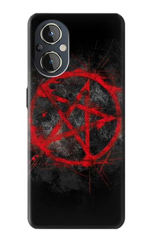 W2557 Pentagram Case Cover Custodia e Flip Case per OnePlus Nord N20 5G