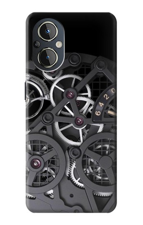 W3176 Inside Watch Black Case Cover Custodia e Flip Case per OnePlus Nord N20 5G
