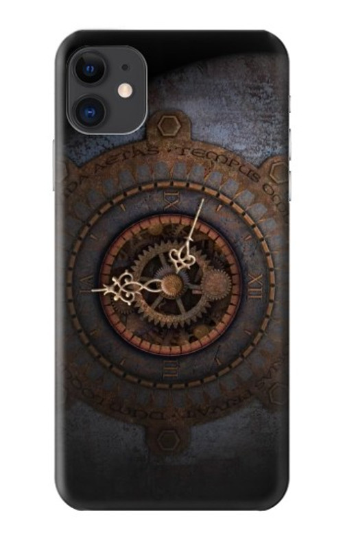 W3908 Vintage Clock Case Cover Custodia e Flip Case per iPhone 11