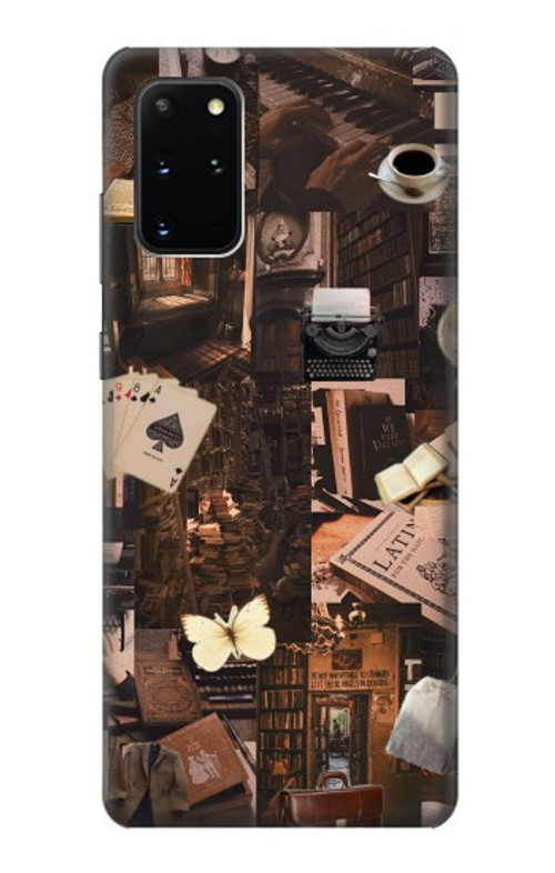 W3877 Dark Academia Case Cover Custodia e Flip Case per Samsung Galaxy S20 Plus, Galaxy S20+