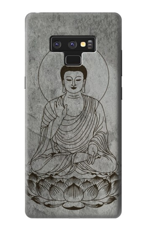 W3873 Buddha Line Art Case Cover Custodia e Flip Case per Note 9 Samsung Galaxy Note9