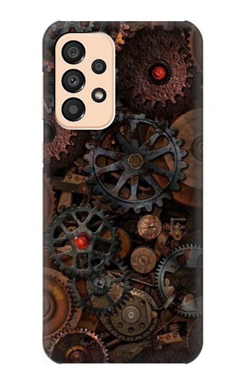 W3884 Steampunk Mechanical Gears Case Cover Custodia e Flip Case per Samsung Galaxy A33 5G