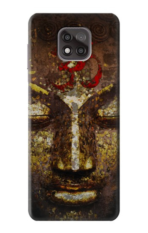 W3874 Buddha Face Ohm Symbol Case Cover Custodia e Flip Case per Motorola Moto G Power (2021)