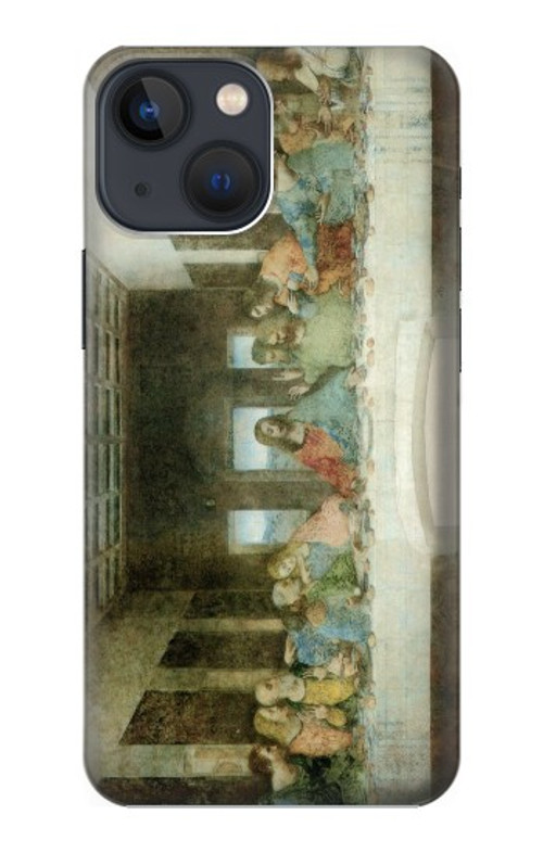 W0173 Leonardo DaVinci The Last Supper Case Cover Custodia e Flip Case per iPhone 14 Plus