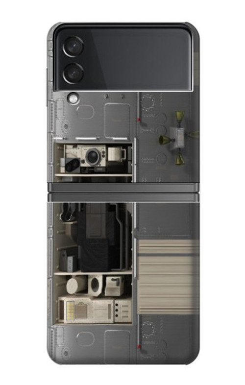 W2814 Apollo Spacecraft Case Cover Custodia e Flip Case per Samsung Galaxy Z Flip 4