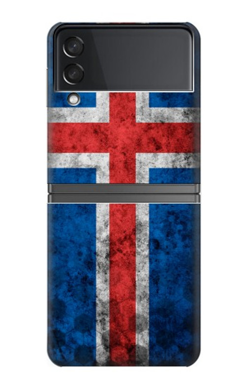 W3000 Iceland Football Soccer Case Cover Custodia e Flip Case per Samsung Galaxy Z Flip 4