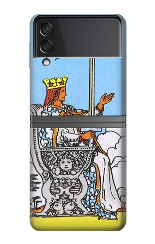 W3068 Tarot Card Queen of Swords Case Cover Custodia e Flip Case per Samsung Galaxy Z Flip 4