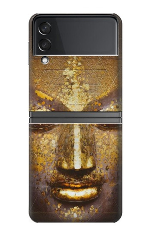 W3189 Magical Yantra Buddha Face Case Cover Custodia e Flip Case per Samsung Galaxy Z Flip 4