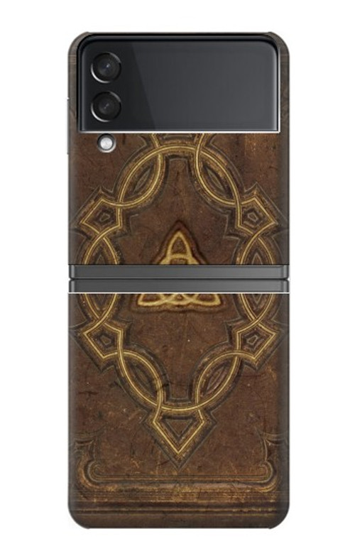 W3219 Spell Book Cover Case Cover Custodia e Flip Case per Samsung Galaxy Z Flip 4