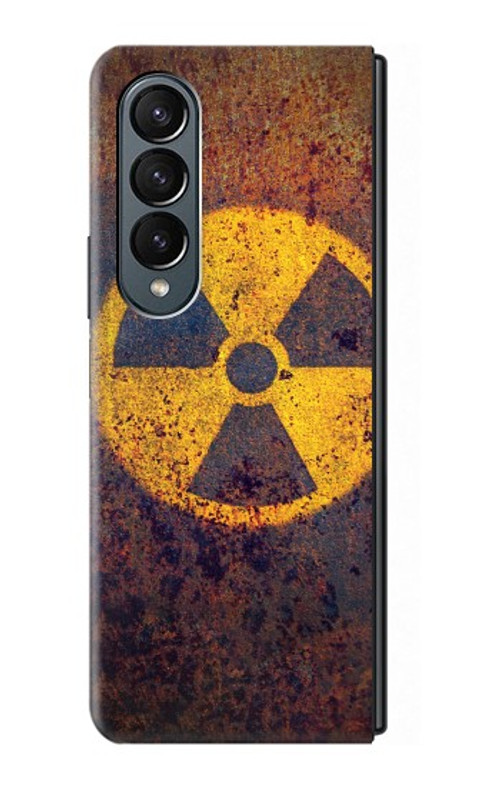 W3892 Nuclear Hazard Case Cover Custodia e Flip Case per Samsung Galaxy Z Fold 4