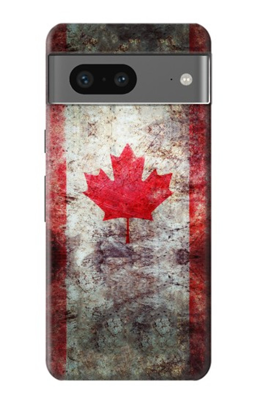 W2490 Canada Maple Leaf Flag Texture Case Cover Custodia e Flip Case per Google Pixel 7