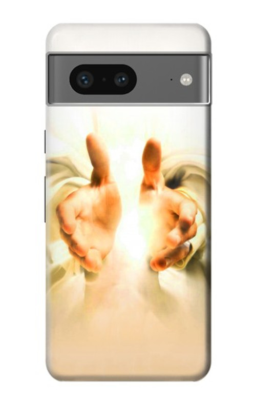W2546 Hand of God Heaven Case Cover Custodia e Flip Case per Google Pixel 7