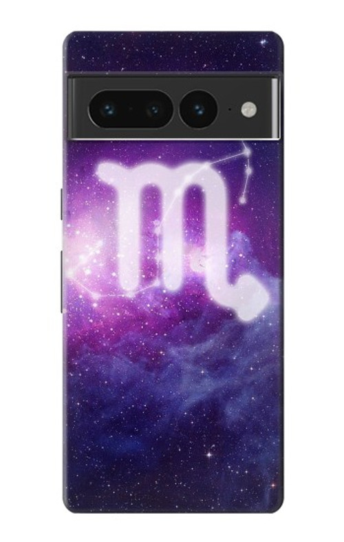W3370 Zodiac Scorpio Case Cover Custodia e Flip Case per Google Pixel 7 Pro