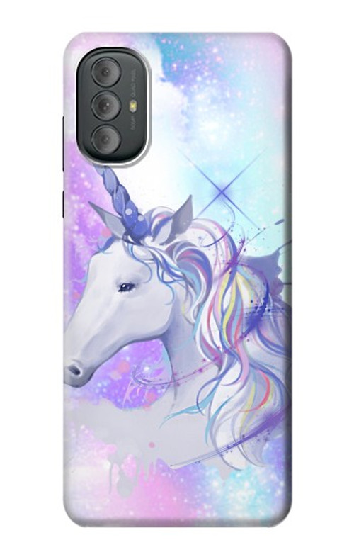 W3375 Unicorn Case Cover Custodia e Flip Case per Motorola Moto G Power 2022, G Play 2023