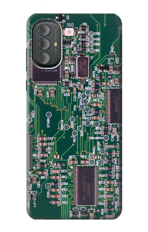 W3519 Electronics Circuit Board Graphic Case Cover Custodia e Flip Case per Motorola Moto G Power 2022, G Play 2023