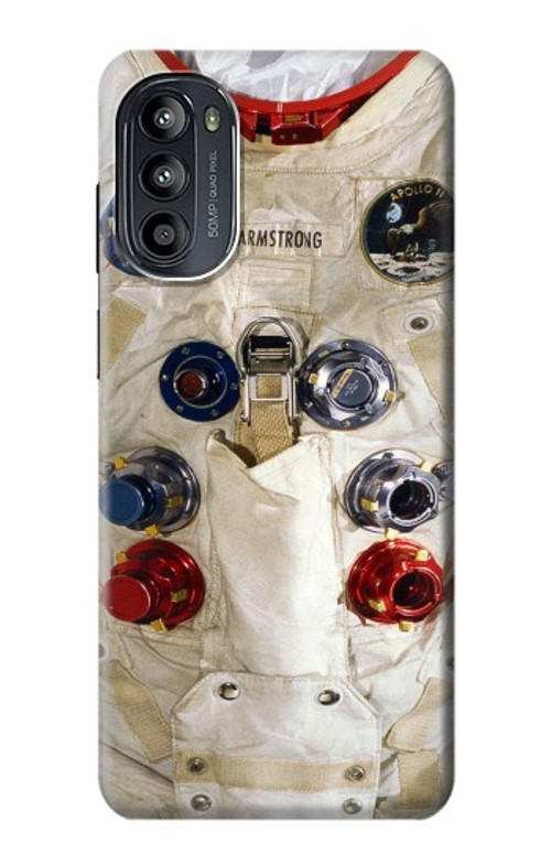 W2639 Neil Armstrong White Astronaut Space Suit Case Cover Custodia e Flip Case per Motorola Moto G52, G82 5G