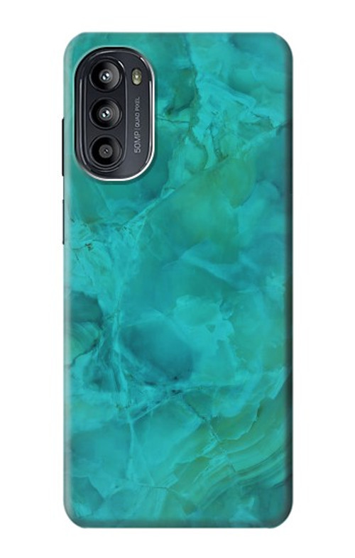 W3147 Aqua Marble Stone Case Cover Custodia e Flip Case per Motorola Moto G52, G82 5G W3147 Aqua Marble Stone Case Cover Custodia e Flip Case per Motorola Moto G52, G82 5G