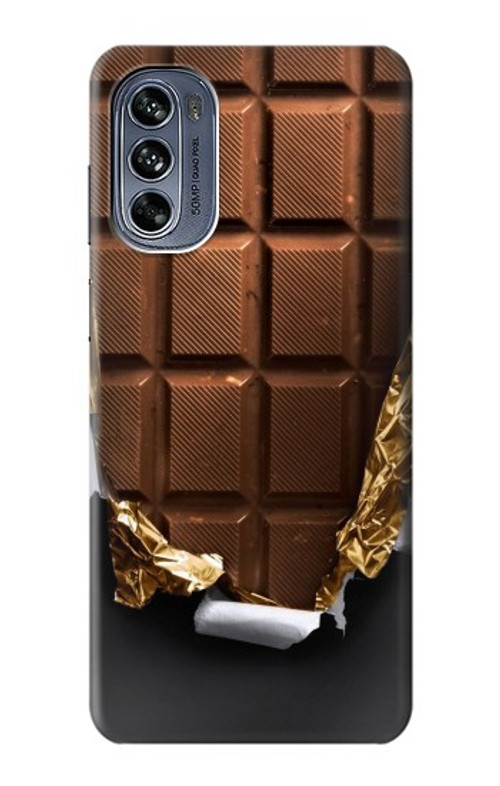 W0270 Chocolate Tasty Case Cover Custodia e Flip Case per Motorola Moto G62 5G