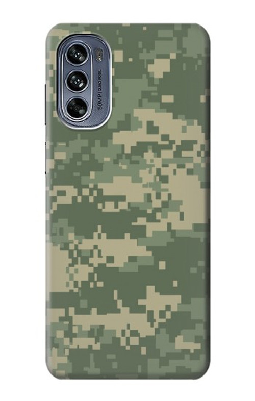 W2173 Digital Camo Camouflage Graphic Printed Case Cover Custodia e Flip Case per Motorola Moto G62 5G
