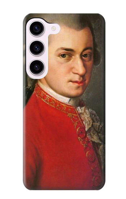 W0492 Mozart Case Cover Custodia e Flip Case per Samsung Galaxy S23