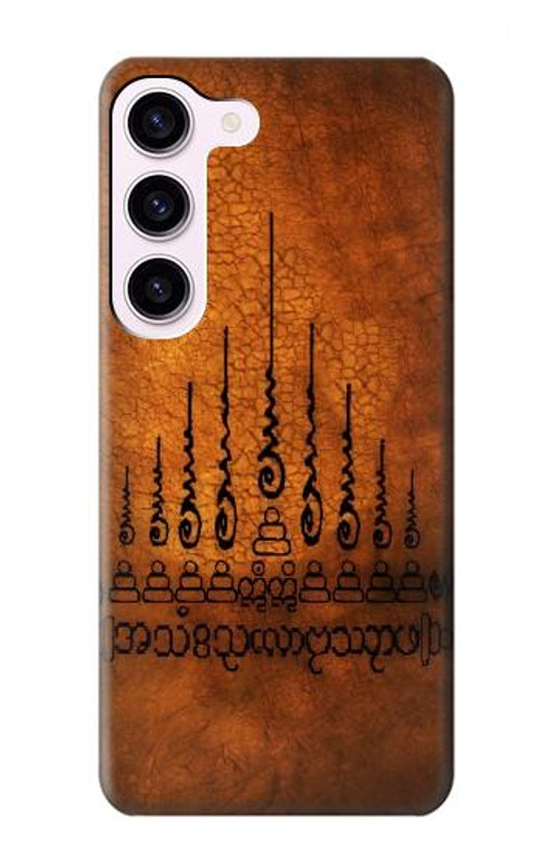 W2252 Gao Yord 9 Spires of Protection Tattoo Case Cover Custodia e Flip Case per Samsung Galaxy S23