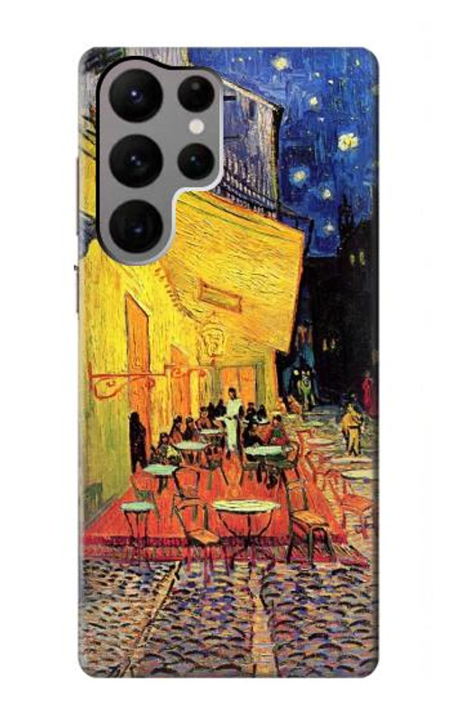 W0929 Van Gogh Cafe Terrace Case Cover Custodia e Flip Case per Samsung Galaxy S23 Ultra