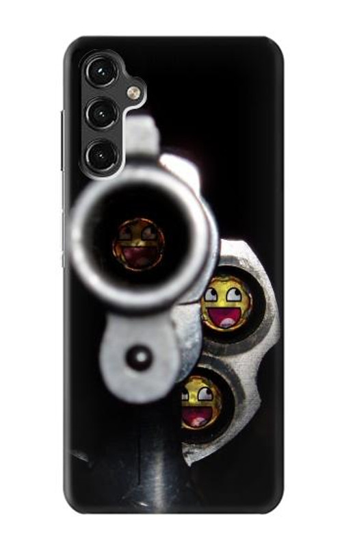 W1109 Smile Bullet Gun Case Cover Custodia e Flip Case per Samsung Galaxy A14 5G W1109 Smile Bullet Gun Case Cover Custodia e Flip Case per Samsung Galaxy A14 5G