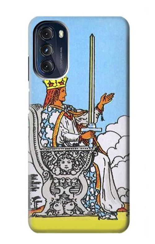 W3068 Tarot Card Queen of Swords Case Cover Custodia e Flip Case per Motorola Moto G 5G (2023)