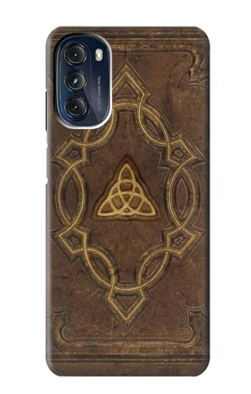 W3219 Spell Book Cover Case Cover Custodia e Flip Case per Motorola Moto G 5G (2023)