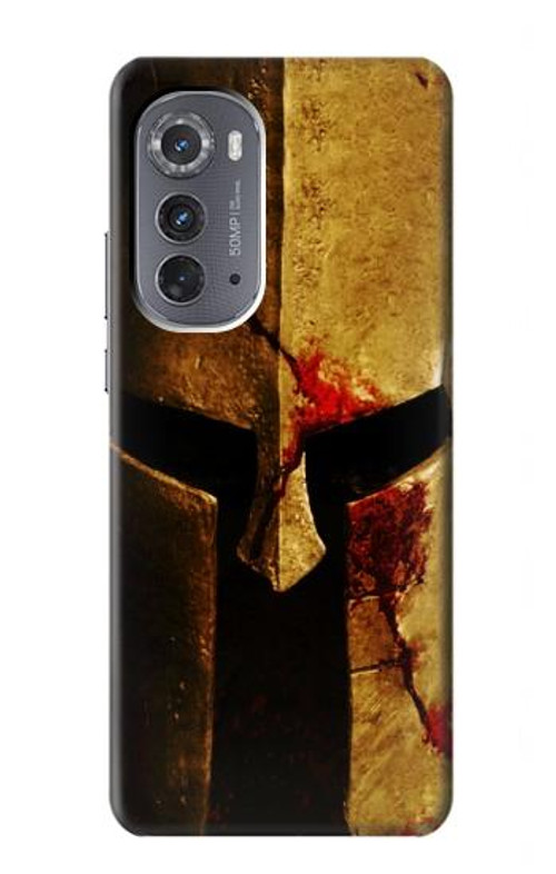 W2439 Warrior Spartan Helmet Case Cover Custodia e Flip Case per Motorola Edge (2022)