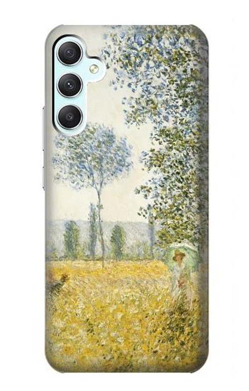 W2682 Claude Monet Fields In Spring Case Cover Custodia e Flip Case per Samsung Galaxy A34 5G