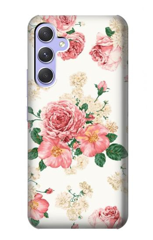 W1859 Rose Pattern Case Cover Custodia e Flip Case per Samsung Galaxy A54 5G