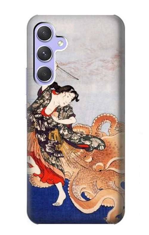W2496 Japan Art Utagawa Kuniyoshi Tamatori Case Cover Custodia e Flip Case per Samsung Galaxy A54 5G W2496 Japan Art Utagawa Kuniyoshi Tamatori Case Cover Custodia e Flip Case per Samsung Galaxy A54 5G