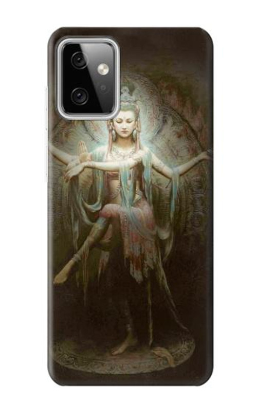 W0787 Guan Yin Case Cover Custodia e Flip Case per Motorola Moto G Power (2023) 5G