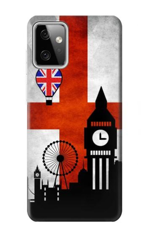 W2979 England Football Soccer Case Cover Custodia e Flip Case per Motorola Moto G Power (2023) 5G