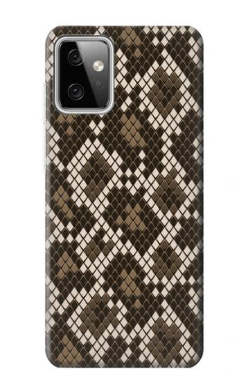 W3389 Seamless Snake Skin Pattern Graphic Case Cover Custodia e Flip Case per Motorola Moto G Power (2023) 5G