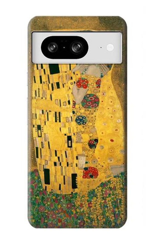 W2137 Gustav Klimt The Kiss Case Cover Custodia e Flip Case per Google Pixel 8