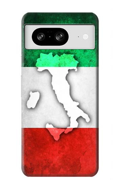 W2338 Italy Flag Case Cover Custodia e Flip Case per Google Pixel 8