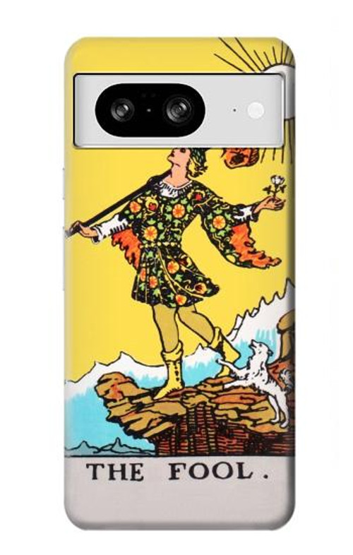 W2810 Tarot Card The Fool Case Cover Custodia e Flip Case per Google Pixel 8