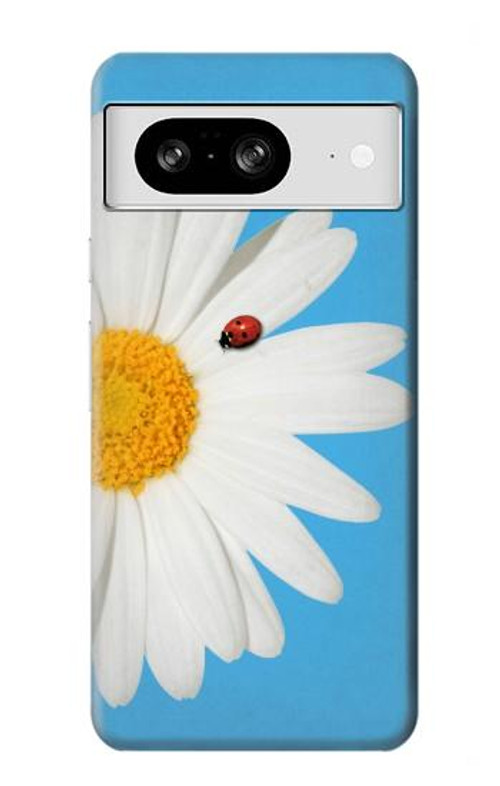 W3043 Vintage Daisy Lady Bug Case Cover Custodia e Flip Case per Google Pixel 8 W3043 Vintage Daisy Lady Bug Case Cover Custodia e Flip Case per Google Pixel 8