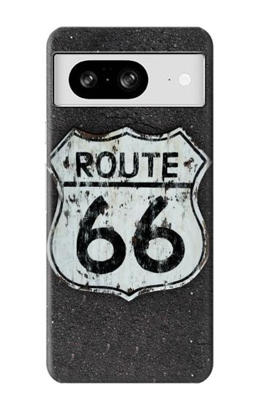 W3207 Route 66 Sign Case Cover Custodia e Flip Case per Google Pixel 8