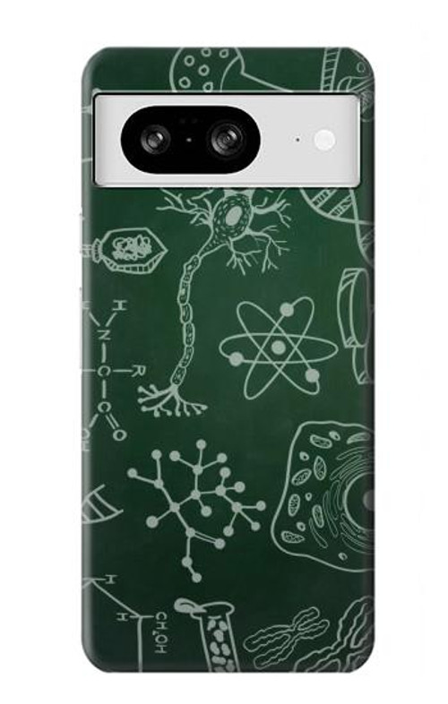 W3211 Science Green Board Case Cover Custodia e Flip Case per Google Pixel 8