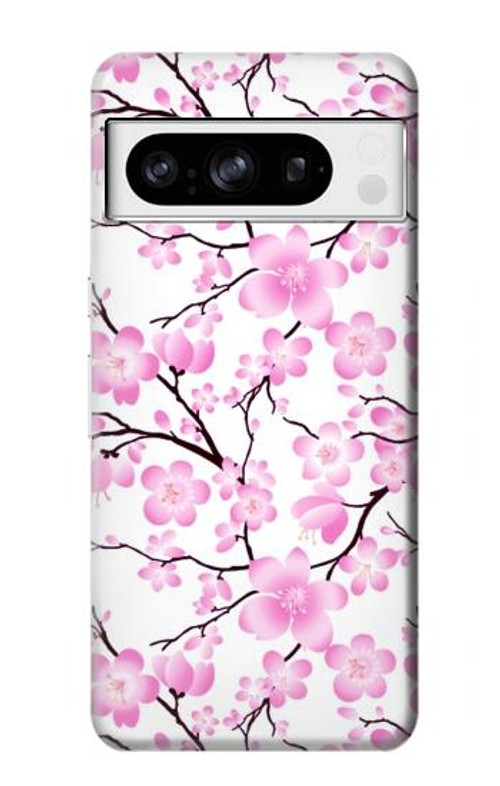 W1972 Sakura Cherry Blossoms Case Cover Custodia e Flip Case per Google Pixel 8 pro