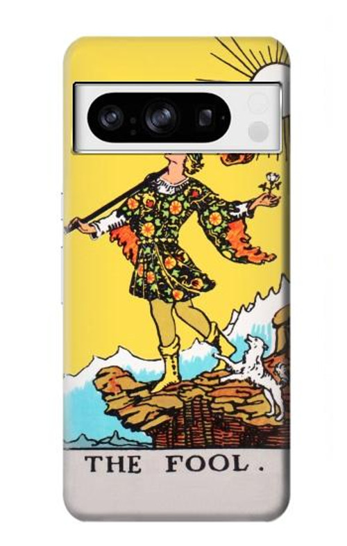 W2810 Tarot Card The Fool Case Cover Custodia e Flip Case per Google Pixel 8 pro