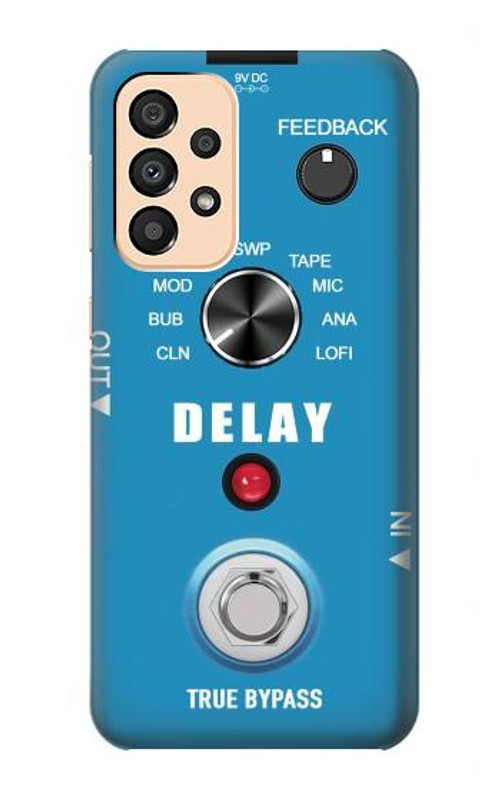 W3962 Guitar Analog Delay Graphic Case Cover Custodia e Flip Case per Samsung Galaxy A33 5G