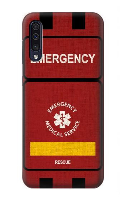 W3957 Emergency Medical Service Case Cover Custodia e Flip Case per Samsung Galaxy A50